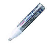 Uni-Ball Marqueur peinture Paint PX-30 182213 - pointe biseautée 4-8,5 mm - argenté