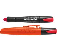 Marqueur permanent visor pica industrial marker fluo - rouge PICA - 99040