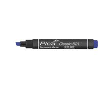 Marqueur pica classic 521 permanent biseauté bleu PICA - 52141