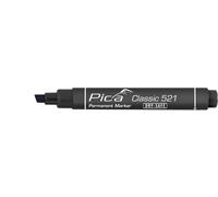 Marqueur pica classic 521 permanent biseauté noir PICA - 52146