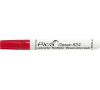 Pica Marker Marqueur industriel Classic 524 – Pointe ronde 2–4 mm – Rouge – 52440