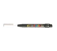 Marqueur Pinceau Uniball Posca Pcf350 1-10mm Blanc - Pointe Pinceau - Indélébile - Opaque