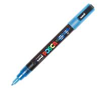 Marqueur Posca Bleu Foncé Pailleté Pc3m Pointe Conique Fine