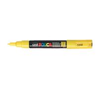 Mitsubishi Pencil Marqueur Posca PC-1MC – pointe extra-fine 0,7 mm – jaune