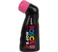 POSCA - Uni Mitsubishi Pencil - Marqueur MOP'R - Pointe Ronde XXL 3-19 mm - Forme Ergonomique, Corps Semi-Rigide - Marqueur Peinture À Base d'Eau - Tout Support - Rose