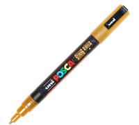 Marqueur Posca Orange Pailleté Pc3m Pointe Conique Fine