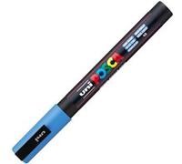 Marqueur Posca PC-3M bleu ciel | pointe fine conique Couleur du ciel G