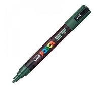 Marqueur Posca PC-5M vert anglais pointe moyenne conique