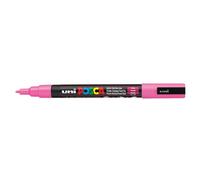 Marqueur posca pc3m gouache encre inodore toutes surfaces pointe fine conique couleur opaque couvrante rose