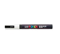 Marqueur Posca PC3M pointe fine de 0,9 à 1,3 mm - blanc