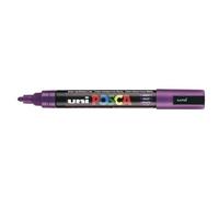 Marqueur posca pc5m gouache encre inodore toutes surfaces pointe moyenne conique couleur opaque couvrante violet