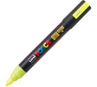 Marqueur - POSCA - PC5M - Jaune Fluo - Pointe Conique Moyenne - Opaque