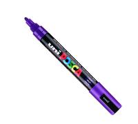 Mitsubishi Pencil Marqueur Posca PC5M Gouache Pointe conique moyenne 1,8–2,5 mm Violet