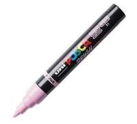 Posca Marqueur PC-5BR Brush - Pointe semi-flexible moyenne 1-4 mm - Peinture acrylique - Rose clair
