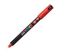 Marqueur - POSCA - Rouge - Pointe Extra-Fine - Peinture Opaque - Base d'Eau