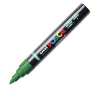 Posca Marqueur à pigment PC-5BR Brush – Pointe 1-4 mm semi-flexible – Vert foncé