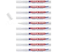 Marqueur Pour Pneus - Edding - 8050 - 10 Stylos - Pointe Ogive 2-4 Mm - Indélébile Et Opaque