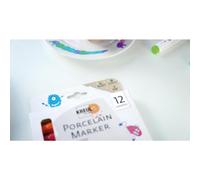 Marqueur pour porcelaine medium 'Junior', set de 12