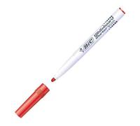 Marqueur effaçable Bic Velleda 1741 pointe ogive 2 mm rouge