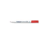 Marqueur effaçable Staedtler Lumocolor 301 pointe ogive 1 mm - Rouge