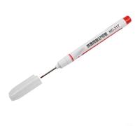 Marqueur pour trou de perçage de 20 mm - Trous profonds - Résistant aux | Tête de 20 mm de long, atteint des trous de perçage profonds, encre résistante aux taches, séchage rapide, pour bois et métal