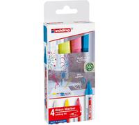 Marqueur pour verre 4-95-4-1 1,5-3mm assorti 4 pièces Paquet de 10 pièces