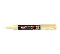 Marqueur Pte conique extra-fine POSCA PC1MC 0,7 - 1mm Ivoire G