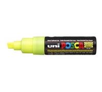 Marqueur Pte large biseautée POSCA PC8K 8mm Jaune Fluo G