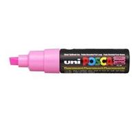 Marqueur Pte large biseautée POSCA PC8K 8mm Rose Fluo G