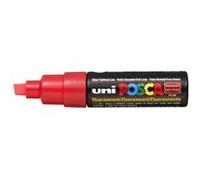 Marqueur Pte large biseautée POSCA PC8K 8mm Rouge Fluo G