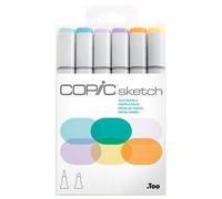 Marqueur sketch, kit de 6 'Pale Pastels'