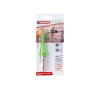Edding Marqueur spray 8870 pour trous de perçage et zones inaccessibles - Marqueur à craie vert effaçable jusqu’à 50 mm de profondeur, pour pro et bricolage - Utilisation jusqu’à 250 pulvérisations