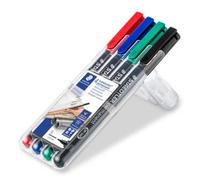 Marqueur Staedtler Lumocolor 313 WP4 Ultrafin 0,4 mm 4 couleurs