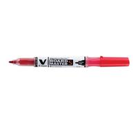 Pilot Pen Marqueur tableau blanc V BOARD MASTER S – Pointe ultra-fine – Rouge