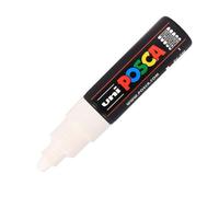 Marqueur Uni-Ball Posca pointe ogive 4,5 à 5,5 mm - blanc