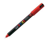 Marqueur posca pc1mr base eau pointe calibree extra fine 0,7mm sans odeurs/alcool/solvant coloris rouge