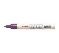 Marqueur - Uniball - Paint Marker Px20 - Pointe Conique Moyenne - Violet - Indélébile