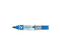 Pilot Pen Marqueur pour tableau blanc V Board Master 386732, pointe ogive fin, bleu