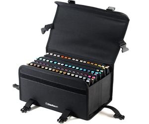 Marqueurs à alcool double face TOUCH Fine & Chisel, 204pcs Set complet dans une valise