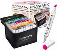Marqueurs à alcool purePRO 80 couleurs + étui