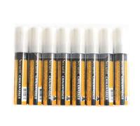 Marqueurs Blancs Effaçables Pour Ardoises Securit 15 Mm - Lot De 8