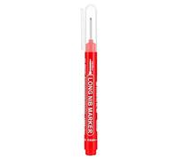 Marqueurs de charpentier à portée profonde, pointe de 20 mm de long pour perçage précis et travail du bois, marqueur permanent à séchage rapide pour les espaces difficiles à atteindre