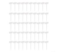 Marqueurs de jardin Easy Write pour identifier les légumes Blanc 20 cm | Lot de 50, longueur de 20 cm, plastique blanc, idéal pour les semis, herbes et fleurs