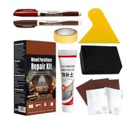 Marqueurs de meubles - Bâtons de peinture rapide professionnels de 25 g | Bâtons de remplissage de bois | Pour porte, table, armoires, sol, cuisine, plinthe, comptoir, maison
