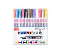 Marqueurs De Peinture Sur Presque Tout, 2.0mm, Ne Se Décolore Jamais, Ensemble De Stylos Marqueurs De Peinture Étanche À L'huile, À Séchage Rapide Et Permanent