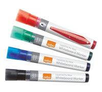 Marqueurs Effaçables À Sec Liquid Ink Pour Tableau Blanc, Pointe Ogive De 3mm, Lot De 4, 1902408, Couleurs Assorties