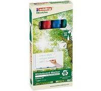 Marqueurs effaçables rechargeables Ecoline Edding E28 - Pochette de 4 couleurs assorties Couleurs assorties G
