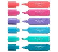 Marqueurs Faber-Castell fluor pastel (x8) Multicolore TU