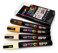 Marqueurs Pc-5 M Pour Art Et Peinture ¿ Lot De 4 Dans Une Pochette En Plastique ¿ Couleurs De Peau