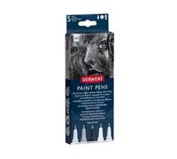 Marqueurs Peinture Opaque Derwent Paint Pen 5 Palette N°4